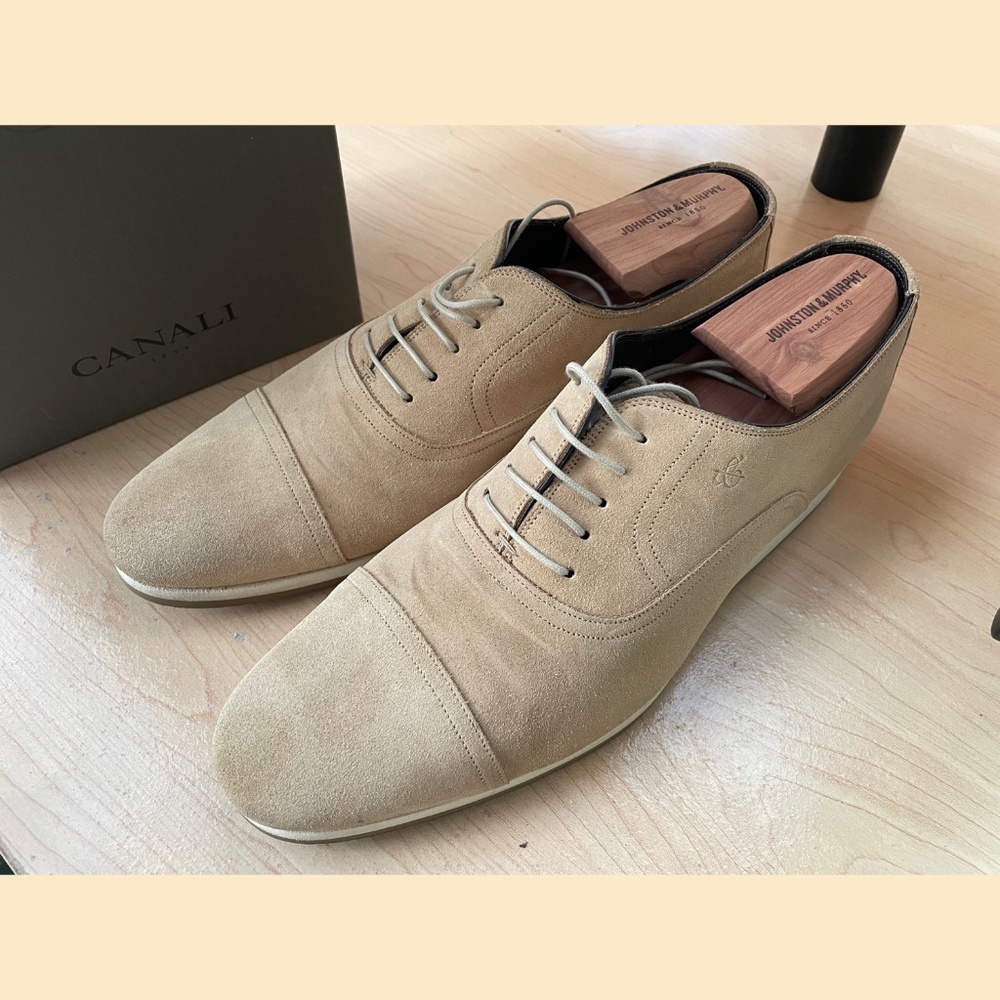 Men Canali Suede Sneakers 9M